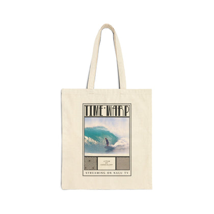 TIME WARP · Cotton Canvas Tote Bag