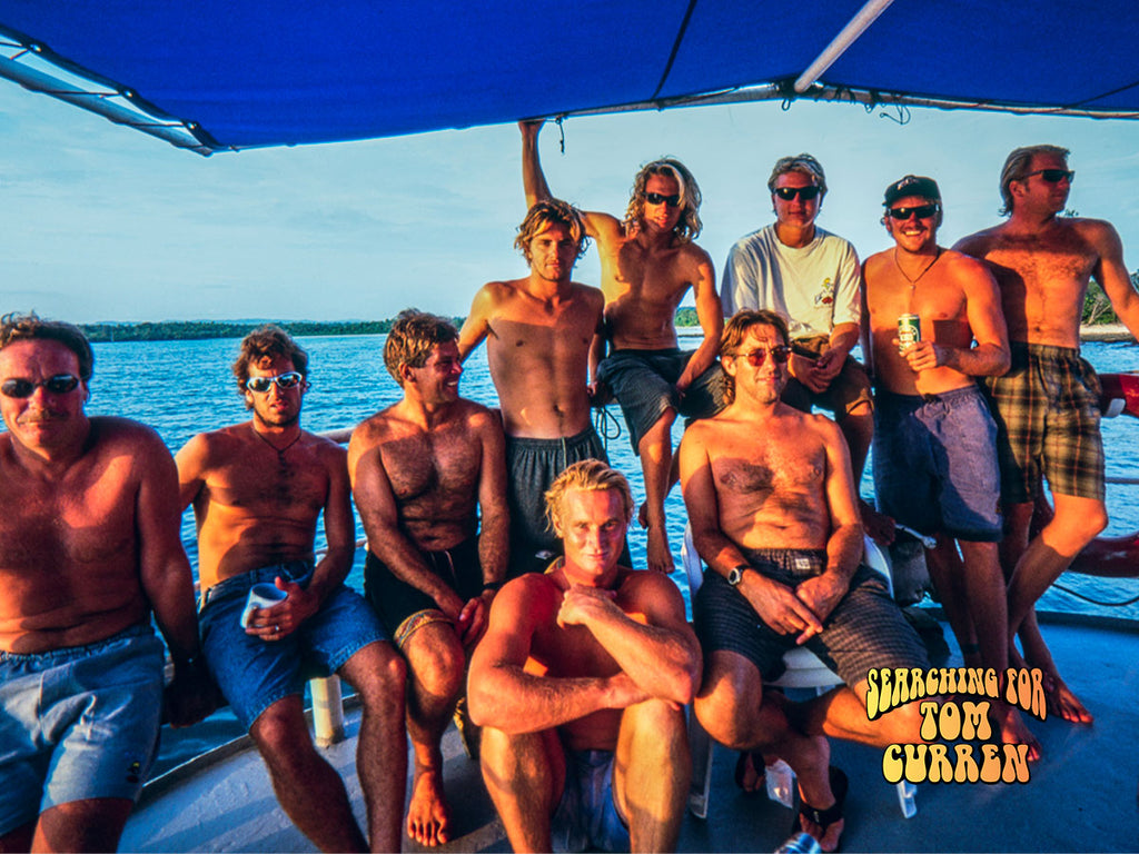 The Search crew on the Indies Trader in the Mentawai Islands. ©Photo: Ted Grambeau 1994