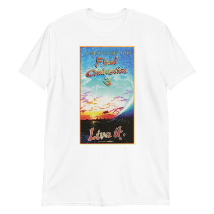 Fluid Combustion 3: Live it · Surf Movie Poster T-Shirt