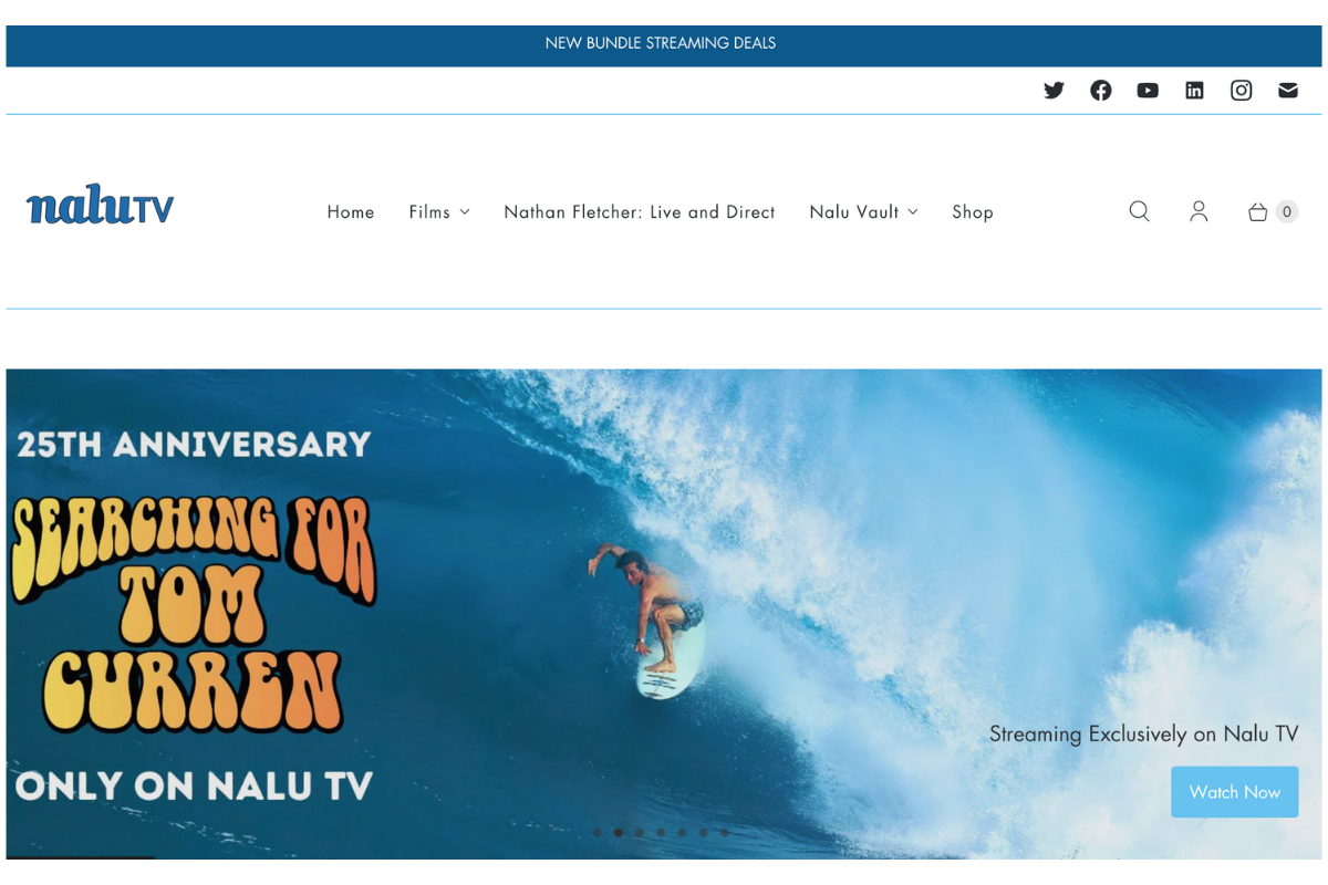TOP FIVE surf films streaming on Nalu TV