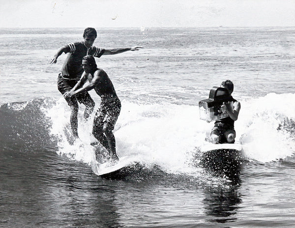 1966 · Greg MacGillivray filming from the water