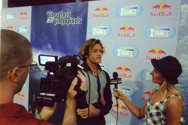 Brent Bielmann at the X-Dance screening at Red Bull HQ, Santa Monica, 2010.