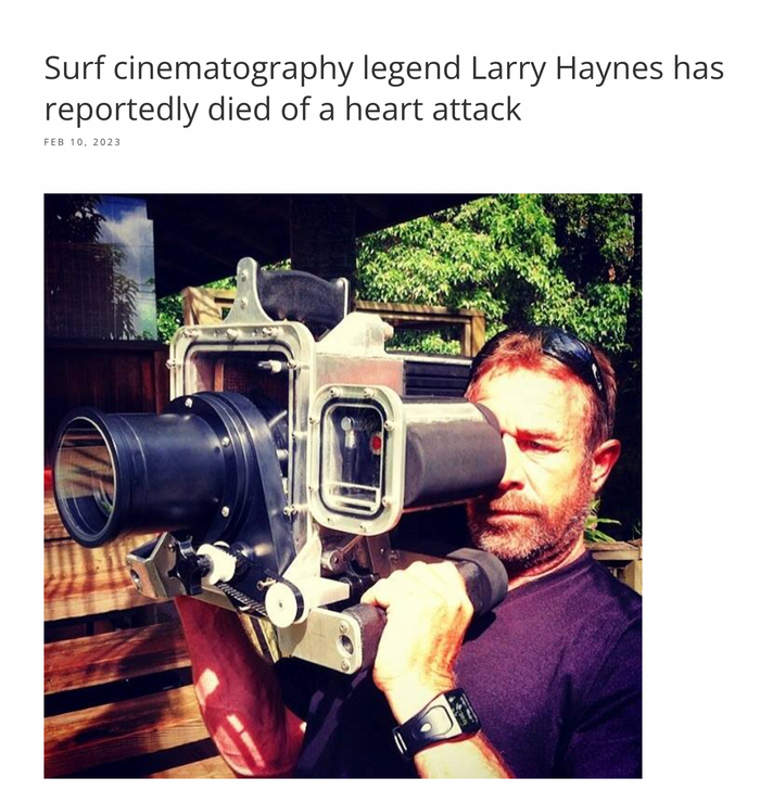 Carve Magazine tribute to Larry Haynes