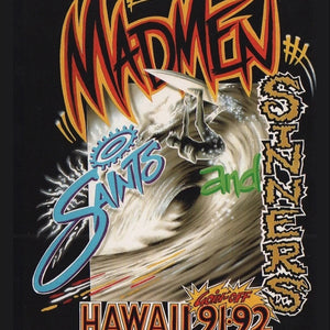Madmen, Saints & Sinners surf film cover, Chris Bystrom 1992