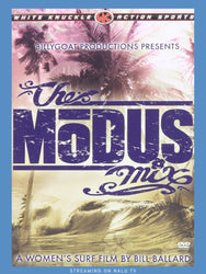 DVD cover for 'The Modus Mix' featuring palm trees and a beach scene.