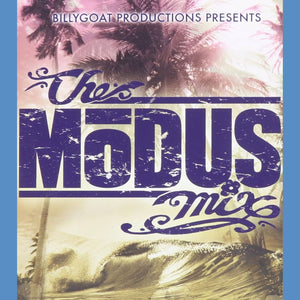 DVD cover for 'The Modus Mix' featuring palm trees and a beach scene.