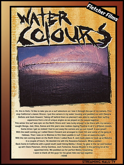Water Colours poster