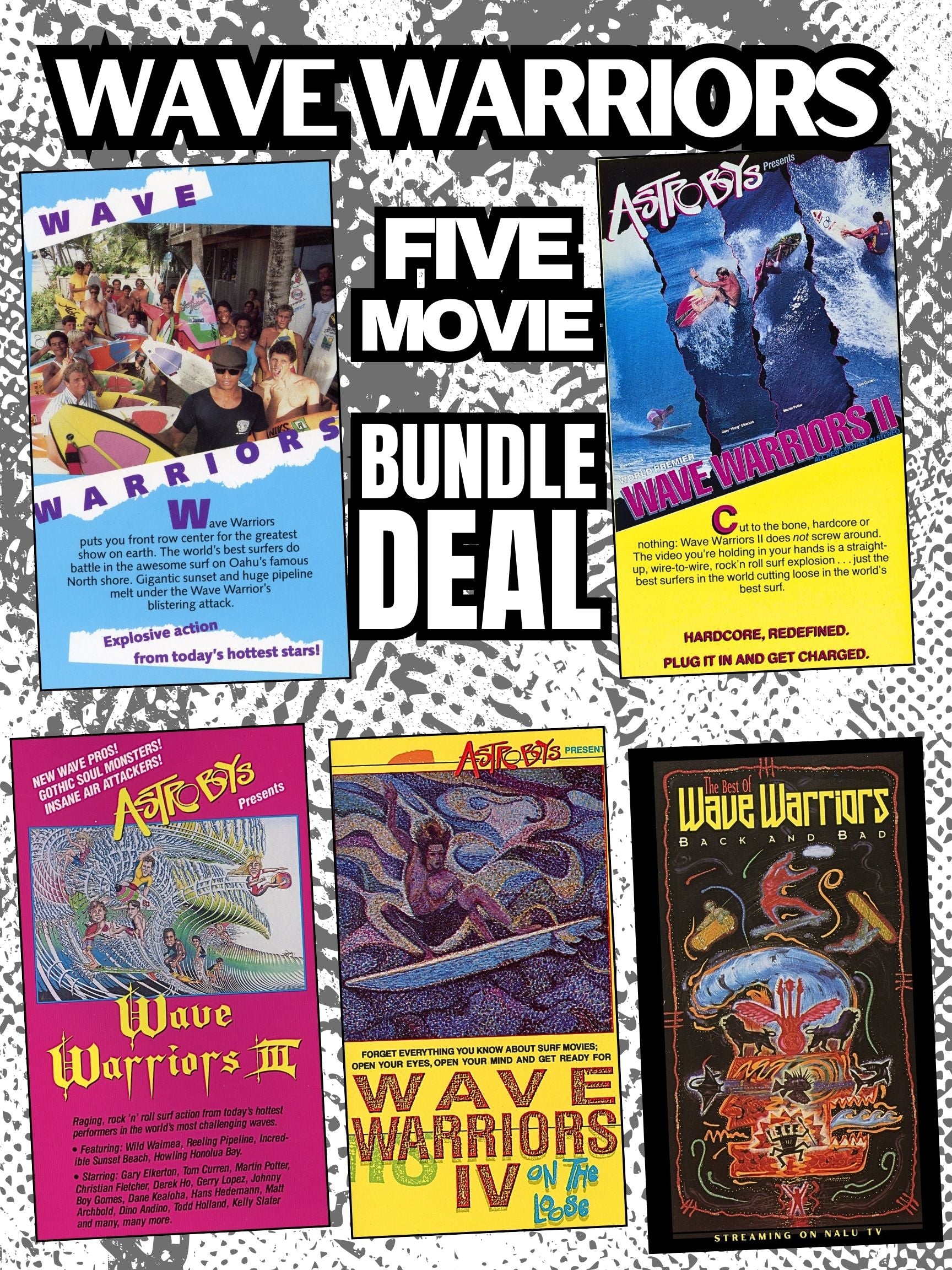 Wave Warriors | Five Movie Bundle Deal Stream