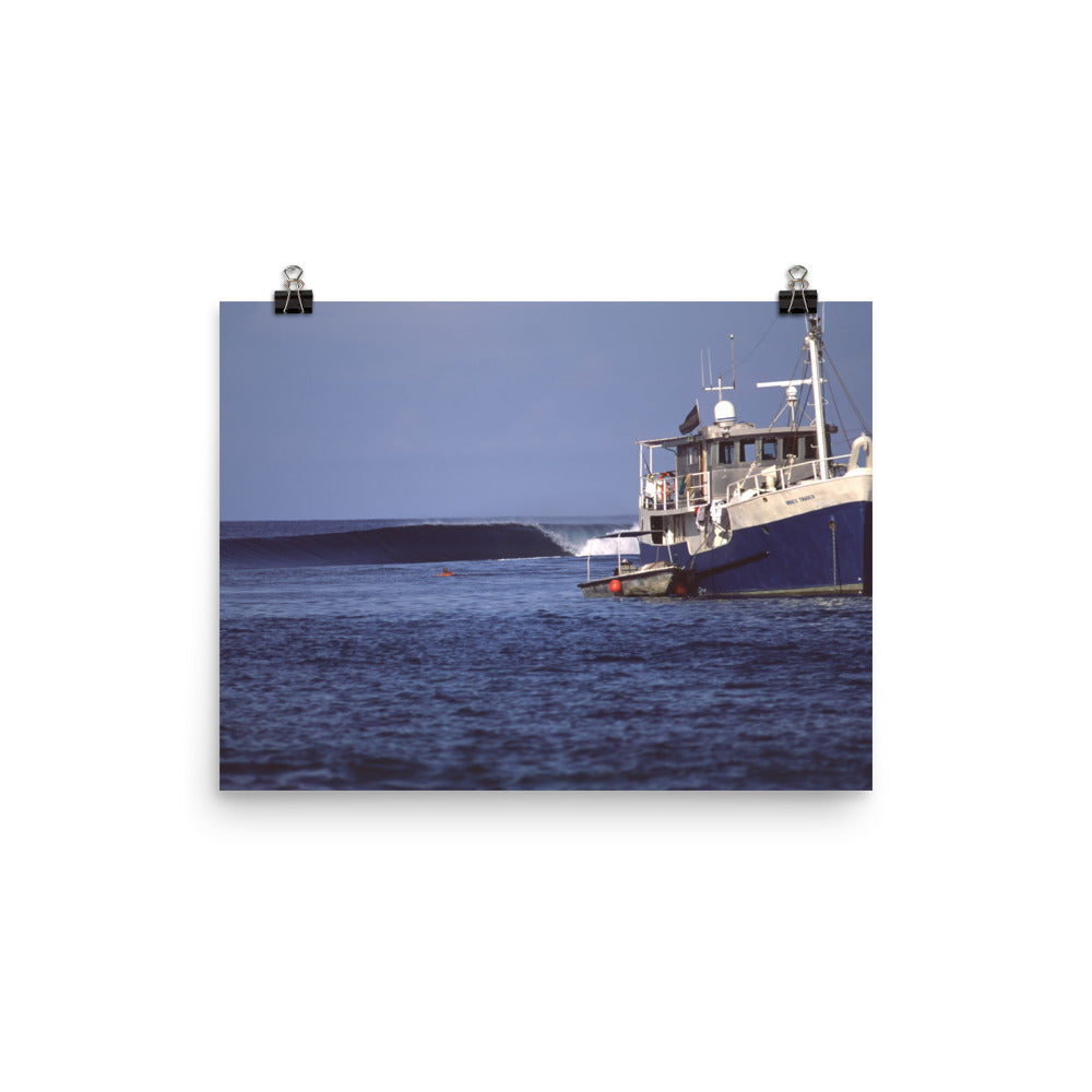 Nalu Art Print - Indo Boat Trip, Circa 1993  Photo: Sonny Miller