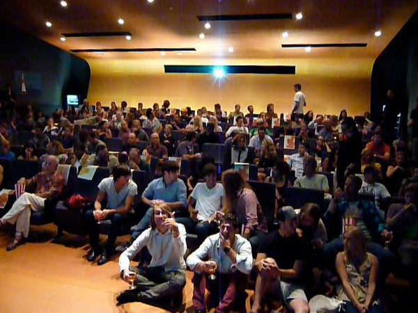 A full house at the X-Dance summer screening at Red Bull HQ, Santa Monica, 2010.