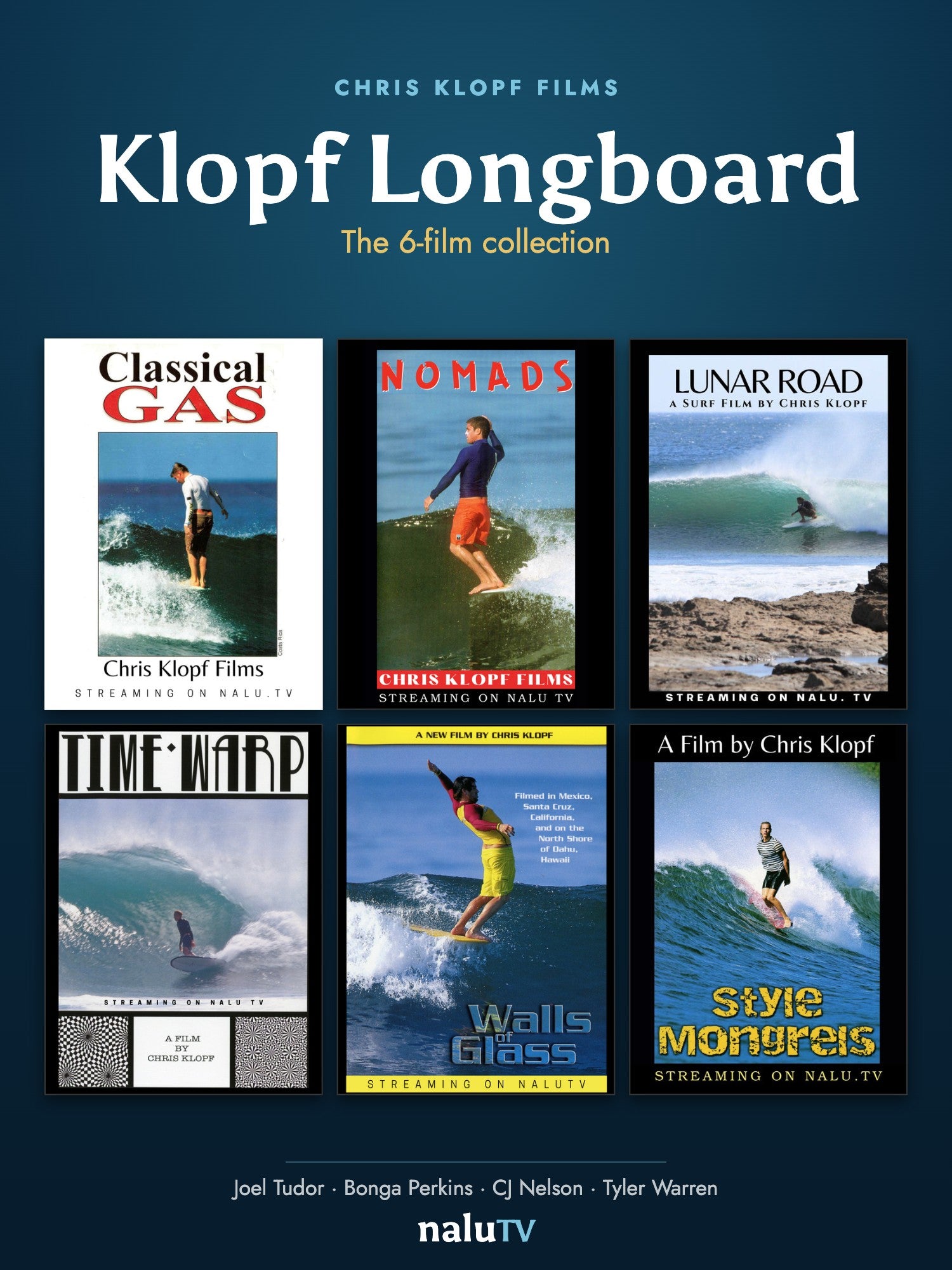 Chris Klopf Longboard Films | 6 Movie Bundle Deal | Stream