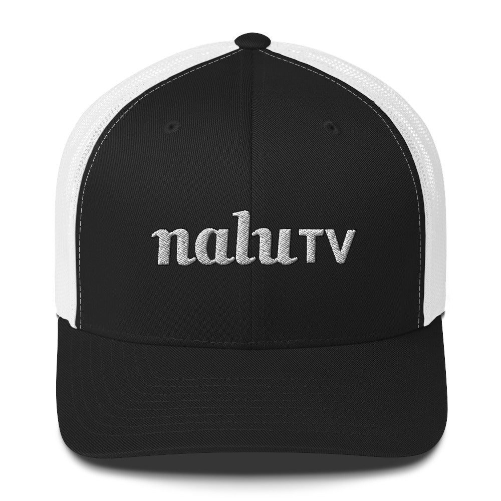 Nalu TV (white logo) Trucker Cap