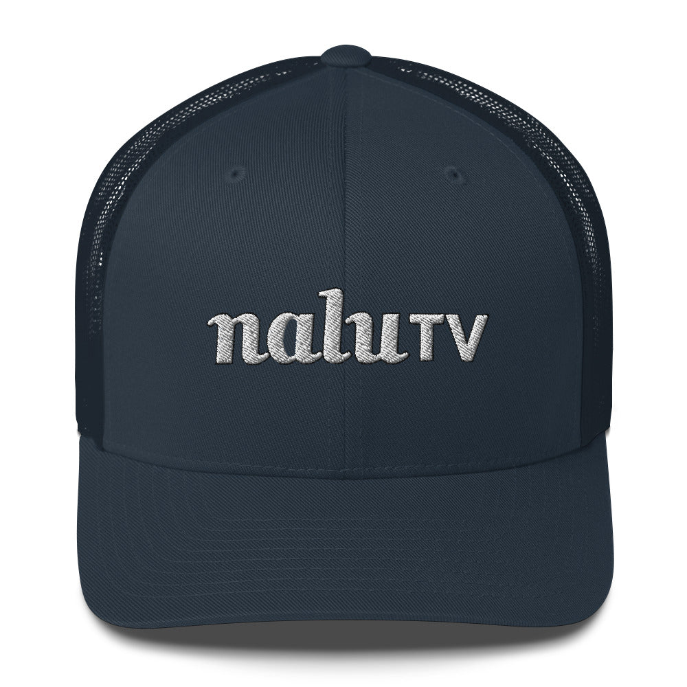 Nalu TV (white logo) Trucker Cap