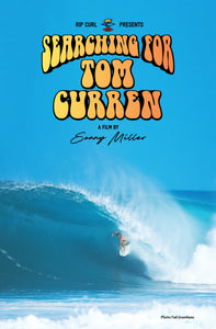 Cover of 20 page Photo booklet. Searching for Tom Curren in memory of sonny miller. Only at nalu.tv