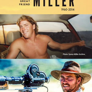 Back cover of 20 page photo book, in memory of sonny miller Searching for Tom Curren film available on nalu.tv